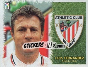 Cromo Luis Fernandez (Entrenador) - Liga Spagnola 1999-2000 - Colecciones ESTE