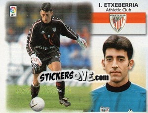 Sticker I Etxeberria - Liga Spagnola 1999-2000 n. 30 - Colecciones ESTE