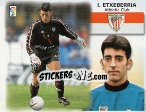 Figurina I Etxeberria - Liga Spagnola 1999-2000 - Colecciones ESTE