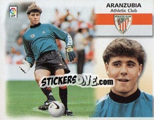 Sticker Aranzubia - Liga Spagnola 1999-2000 - Colecciones ESTE
