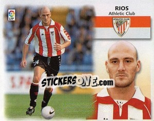 Cromo Rios - Liga Spagnola 1999-2000 - Colecciones ESTE