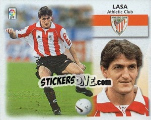 Cromo Lasa - Liga Spagnola 1999-2000 n. 34 - Colecciones ESTE