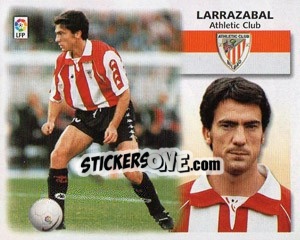 Sticker Larrazabal - Liga Spagnola 1999-2000 n. 36 - Colecciones ESTE