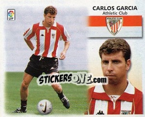 Figurina Carlos Garcia - Liga Spagnola 1999-2000 n. 37 - Colecciones ESTE