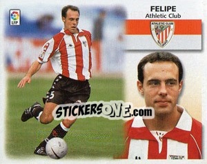 Cromo Felipe - Liga Spagnola 1999-2000 - Colecciones ESTE