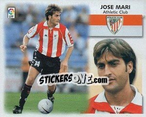 Sticker Jose Mari - Liga Spagnola 1999-2000 n. 41 - Colecciones ESTE