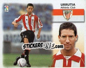 Sticker Urrutia - Liga Spagnola 1999-2000 n. 43 - Colecciones ESTE