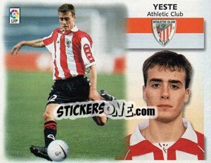 Cromo Yeste - Liga Spagnola 1999-2000 - Colecciones ESTE
