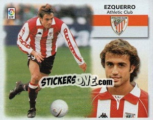 Sticker Ezquerro - Liga Spagnola 1999-2000 n. 48 - Colecciones ESTE
