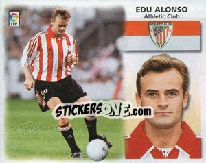 Sticker Edu Alonso - Liga Spagnola 1999-2000 - Colecciones ESTE