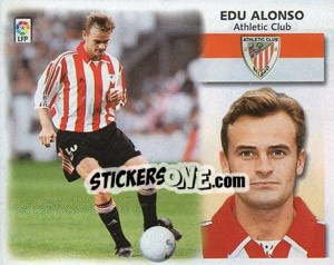 Sticker Edu Alonso - Liga Spagnola 1999-2000 n. 53 - Colecciones ESTE