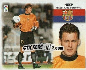 Cromo Hesp - Liga Spagnola 1999-2000 - Colecciones ESTE