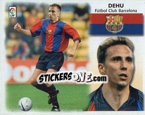 Cromo Dehu - Liga Spagnola 1999-2000 n. 60 - Colecciones ESTE