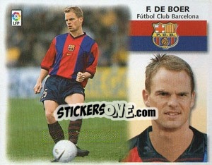 Sticker Frank De Boer - Liga Spagnola 1999-2000 n. 63 - Colecciones ESTE
