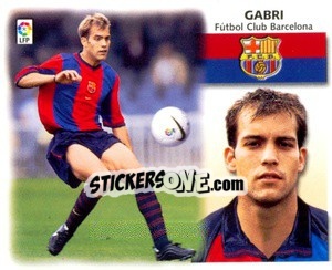 Figurina Gabri - Liga Spagnola 1999-2000 - Colecciones ESTE