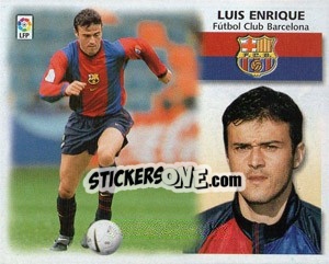 Figurina Luis Enrique - Liga Spagnola 1999-2000 - Colecciones ESTE