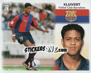 Sticker Kluivert - Liga Spagnola 1999-2000 n. 75 - Colecciones ESTE