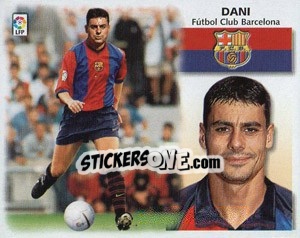 Sticker Dani - Liga Spagnola 1999-2000 n. 76 - Colecciones ESTE