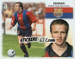 Sticker Zenden - Liga Spagnola 1999-2000 n. 77 - Colecciones ESTE