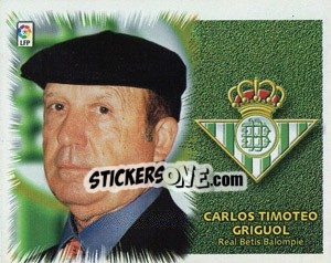 Sticker Griguol (Entrenador) - Liga Spagnola 1999-2000 n. 80 - Colecciones ESTE