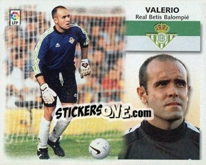 Cromo Valerio - Liga Spagnola 1999-2000 - Colecciones ESTE