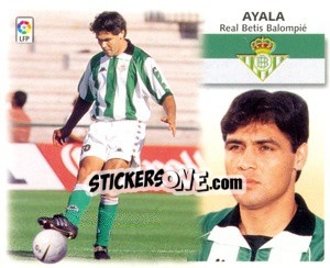 Figurina Ayala - Liga Spagnola 1999-2000 - Colecciones ESTE
