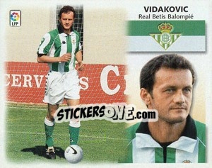 Sticker Vidakovic - Liga Spagnola 1999-2000 - Colecciones ESTE