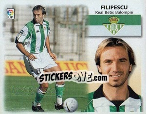 Cromo Filipescu - Liga Spagnola 1999-2000 - Colecciones ESTE