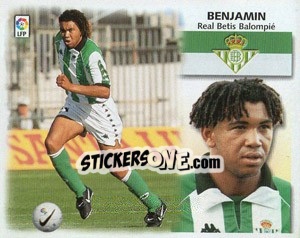 Cromo Benjamin - Liga Spagnola 1999-2000 - Colecciones ESTE