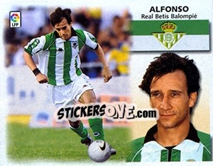 Sticker Alfonso - Liga Spagnola 1999-2000 - Colecciones ESTE