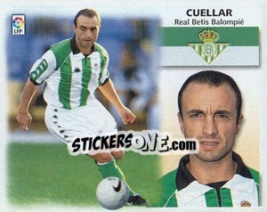 Sticker Cuellar - Liga Spagnola 1999-2000 n. 99 - Colecciones ESTE