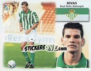 Cromo Rivas - Liga Spagnola 1999-2000 - Colecciones ESTE