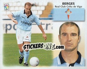 Cromo Berges - Liga Spagnola 1999-2000 - Colecciones ESTE