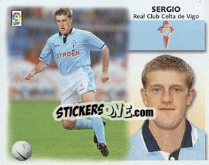 Figurina Sergio - Liga Spagnola 1999-2000 - Colecciones ESTE