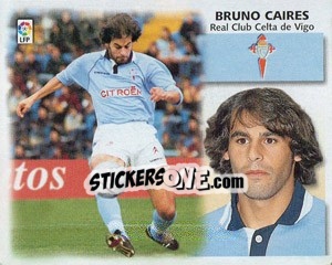 Sticker Bruno Caires - Liga Spagnola 1999-2000 n. 116 - Colecciones ESTE