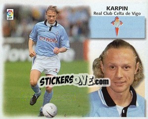 Cromo Karpin - Liga Spagnola 1999-2000 - Colecciones ESTE