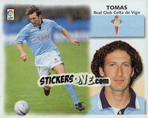 Sticker Tomas - Liga Spagnola 1999-2000 n. 121 - Colecciones ESTE