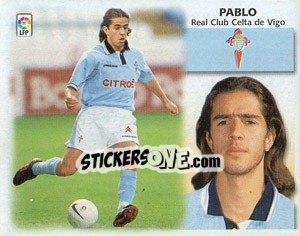 Sticker Pablo - Liga Spagnola 1999-2000 - Colecciones ESTE