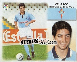 Sticker Velasco - Liga Spagnola 1999-2000 n. 126 - Colecciones ESTE