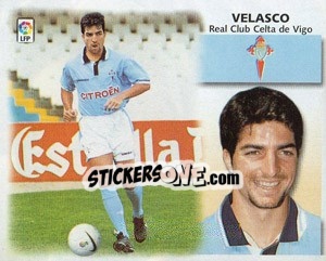 Cromo Velasco - Liga Spagnola 1999-2000 - Colecciones ESTE