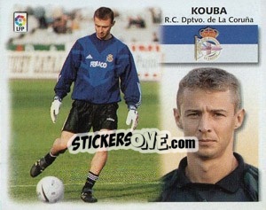 Cromo Kouba - Liga Spagnola 1999-2000 - Colecciones ESTE