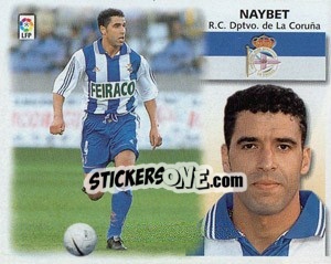 Figurina Naybet - Liga Spagnola 1999-2000 - Colecciones ESTE