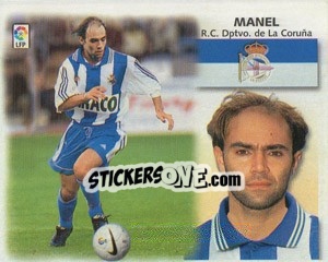 Figurina Manel - Liga Spagnola 1999-2000 - Colecciones ESTE