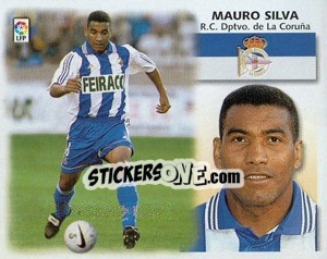 Sticker Mauro Silva - Liga Spagnola 1999-2000 - Colecciones ESTE