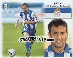 Figurina Fran - Liga Spagnola 1999-2000 - Colecciones ESTE