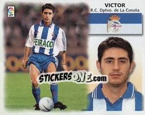 Cromo Victor - Liga Spagnola 1999-2000 - Colecciones ESTE