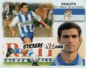 Figurina Pauleta - Liga Spagnola 1999-2000 - Colecciones ESTE