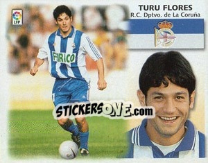 Cromo Tutu Flores - Liga Spagnola 1999-2000 - Colecciones ESTE
