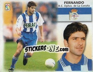 Figurina Fernando - Liga Spagnola 1999-2000 - Colecciones ESTE