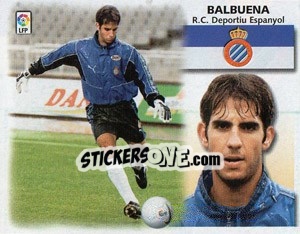 Sticker Balbuena - Liga Spagnola 1999-2000 - Colecciones ESTE